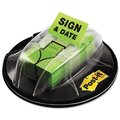 3M 3M 680HVSD Flag Dispenser    Sign & Date    Bright Green  200 Flags per Dispenser 680HVSD